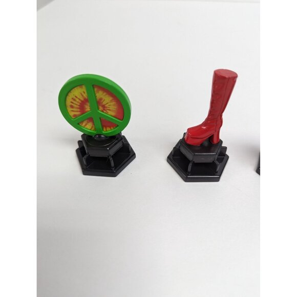 Hasbro 2005 Trivial Pursuit DVD Pop Culture 2 Game Replacement Tokens - Picture 6 of 6